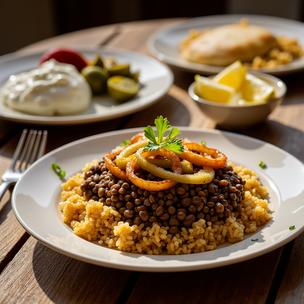 Syrian Mujadara