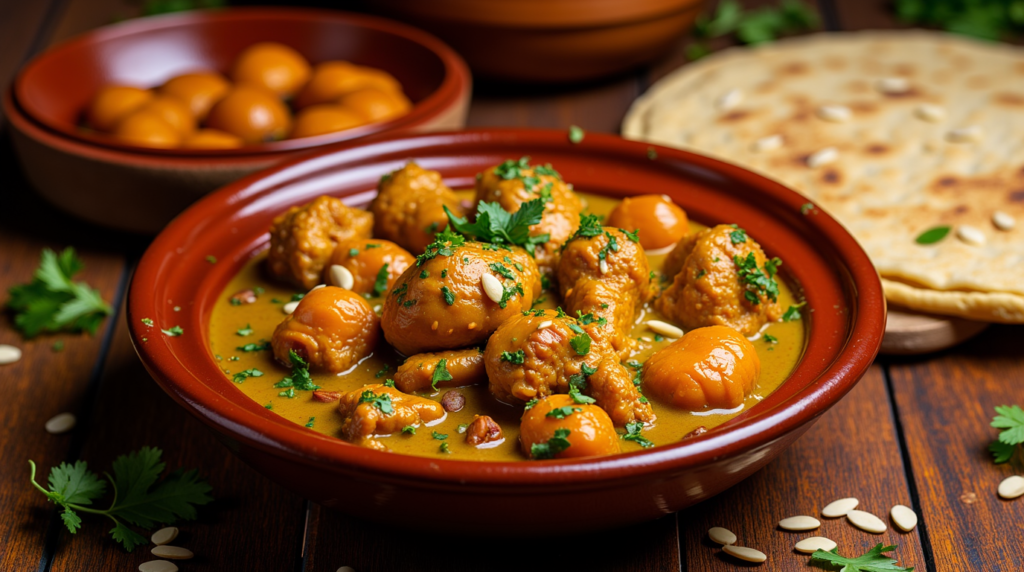 Chicken Tagine with Apricots