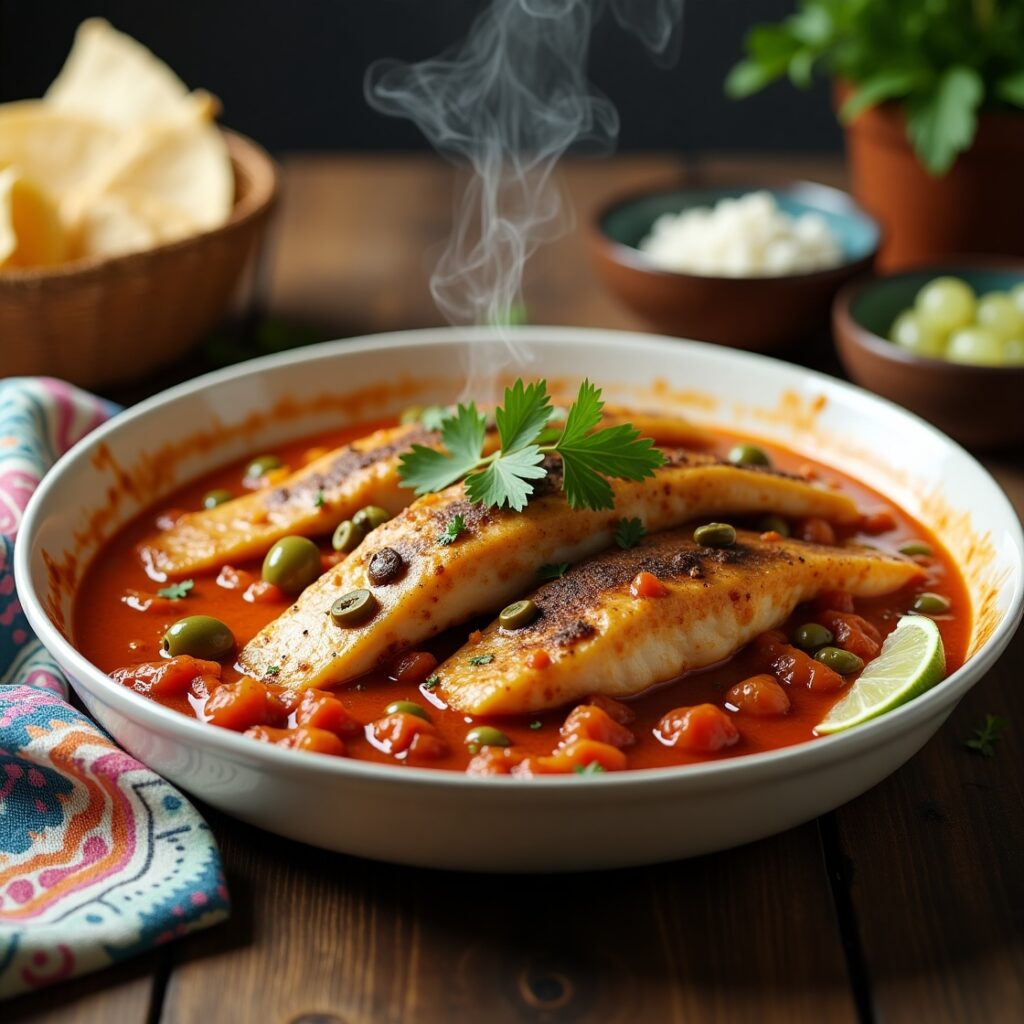 Pescado a la Veracruzana